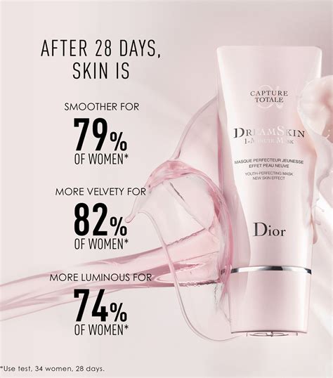 dream skin dior 1 minute mask como usar|dior capture dreamskin.